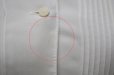 画像5: ”PER QUANIO” 白 長袖 ブラウス レギュラーカラー ピンタック カッティングレース[20485] (5)