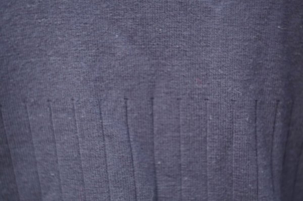 画像8: "WHITE ITARKIARD" 無地  ネイビー系 ニット ウール混 ラウンドネック くま [20493]