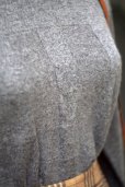 画像3: ”Gypsum” グレー系 カシミヤ 無地 ニット ボトルネック[20497] (3)