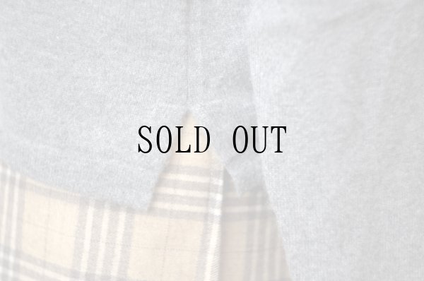 画像7: ”Gypsum” グレー系 カシミヤ 無地 ニット ボトルネック[20497]