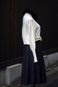 画像9: ”BROWNSTONE STUDIO” 無地 白系 ニット セーター ラウンドネック [20510] (9)
