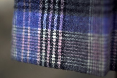 他の写真1: ”PENDLETON” US製 タータンチェック柄 ピュアウール ブルー×グレー スカート フレア  w71cm[20576]