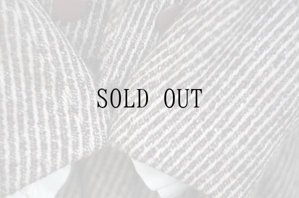 画像9: ブラウン×ベージュ ストライプ柄 ツイード ジャケット&スカート ツーピース セットアップ [20578]