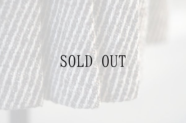 画像11: ブラウン×ベージュ ストライプ柄 ツイード ジャケット&スカート ツーピース セットアップ [20578]