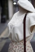 画像5: "SAINT GERVE" 無地 アイボリー Vネック  サマーニット[20007]