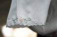 画像5: ”ROSE BRAND” 白 チャイナブラウス 半袖 チャイナボタン マオカラー 刺繍 スナップボタン [20054]