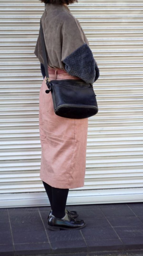 画像9: "COACH" オールドコーチ  ブラック ショルダーバッグ[16598]