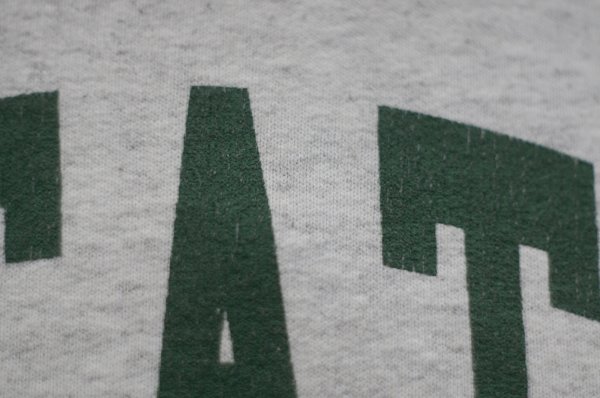 画像7: "JERZEES" US製 コットン混 グレー スウェット トップス  ロゴ[20547]