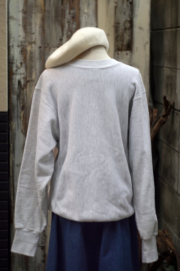 画像6: "CS" US製 コットン グレー スウェット トップス  ロゴ[20546]