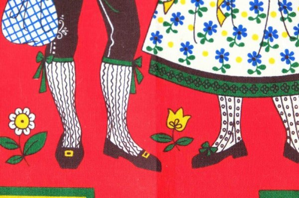 画像5: 1977年 布カレンダー タペストリー チロル 41cm×57cm[11521]