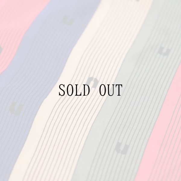 画像4: ungaro マルチカラー系 ストライプ柄 シルク スカーフ 80cm×80cm[20076]