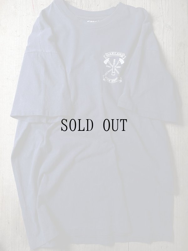 画像2: 船モチーフ  ネイビー×白 半袖 プリント Tシャツ [17291]