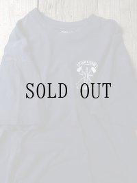 船モチーフ  ネイビー×白 半袖 プリント Tシャツ [17291]