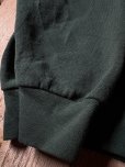 画像3: "FRUIT OF THE LOOM" US製 パッチワークとボタン ディープグリーン スウェット トップス[20270] (3)