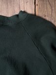画像9: "FRUIT OF THE LOOM" US製 パッチワークとボタン ディープグリーン スウェット トップス[20270] (9)