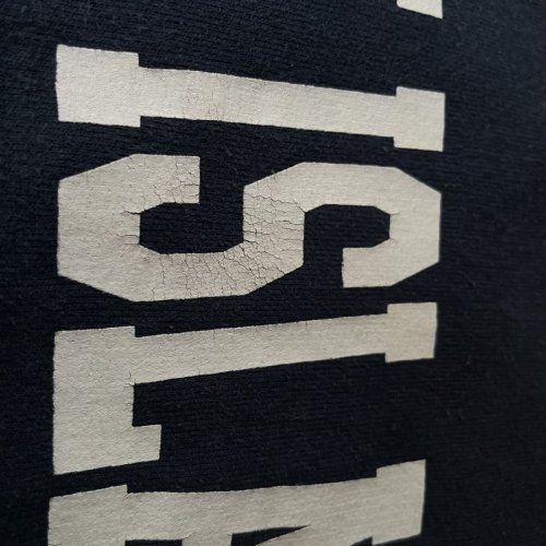 他の写真1: "GILDAN" ネイビー ロゴスウェット クルーネック [17718]