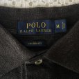 画像3: ”POLO RALPH LAUREN” 無地 ダークグレー 半袖 ポロシャツ[18690]