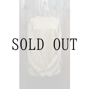 画像: 黄色 ニット セーター クルーネック[25466]