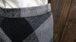 画像3: チェック柄 ブラック グレー フレアスカート /w63cm[42000]