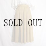 画像: 無地 ブラウン スカート フレア/w62cm[42106]