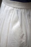画像6: 無地 白 スカート フレア w/65cm [17213]