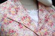 画像8: “laura ashley”花柄 ピンク ジャンパースカート テーラードカラー ボタン[17506]