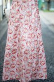 画像9: “laura ashley”花柄 ピンク ジャンパースカート テーラードカラー ボタン[17506]