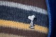 画像8: "renown" "SNOOPY" マルチボーダー柄 混ウール ニット 長袖 セーター クルーネック[18106]