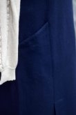 画像10: "ピエールカルダン" 無地 ネイビー ウール ジャンパースカート ポケット 刺繍[18013]