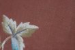 画像11: 花柄 茶色 半袖 レトロワンピース バンドカラー[18509]