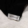 画像4: "GIVENCHY" 総ロゴ柄 黒 シルク スカーフ 61cm四方 [18661]