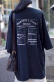 画像6: 黒 半袖 ビンテージ ROADKILLCAFE プリント Tシャツ[18762]