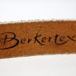 画像5: "Berkertex" 無地 白 レザーベルト [18916]