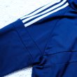 画像7: "adidas" 無地 ネイビー×白 長袖 アウター ジャージ ポケット 三本ライン [19033]