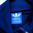 画像8: "adidas" 無地 ネイビー×白 長袖 アウター ジャージ ポケット 三本ライン [19033]