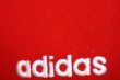 画像7: "adidas" 無地 赤×白 長袖 アウター ジャージ ポケット 三本ライン [19032]