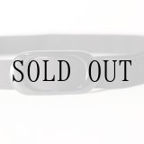 画像: 黒 無地 アンティークベルト[19455]