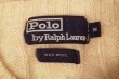 画像12: "Ralph Lauren" 白系 ポロベアー ケーブルニット セーター クルーネック[19476]