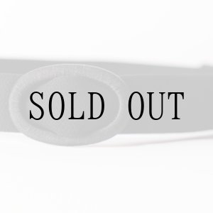 画像: 黒 オーバル ベルト[19538]