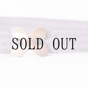 画像: ストライプ パープル アンティークベルト[19633]