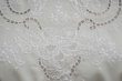 画像5: "HD" スワトウ刺繍 白 半袖 ブラウス ノーカラー[19811]