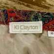 画像10: "Ki Clayton" US オレンジ ペイズリー柄 スカート フレア w67cm[19854]