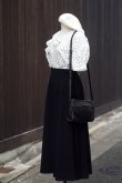 画像4: "Chaus" 黒 混レーヨン スカート フレア w68cm[19909]