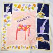 画像1: "PERSON’S COLLECTION" テーブルデザイン シルク スカーフ 87cm×87cm[19893]
