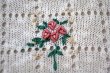 画像6: 白 サマー ニット トップス お花刺繍[19881]
