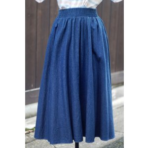 画像: "Tumblevieeds" US デニム スカート フレア w52〜85cm[20022]