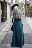 画像5: "STYLES TO GO"  コットン グリーン スカート フレア w68cm[20030]