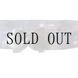 画像: チェック柄  ブルー 黒系 アンティークベルト[20109]