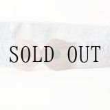 画像: 花柄 グレー系 アンティークベルト[20107]