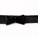 画像: 無地 黒系 アンティークベルト[20101]